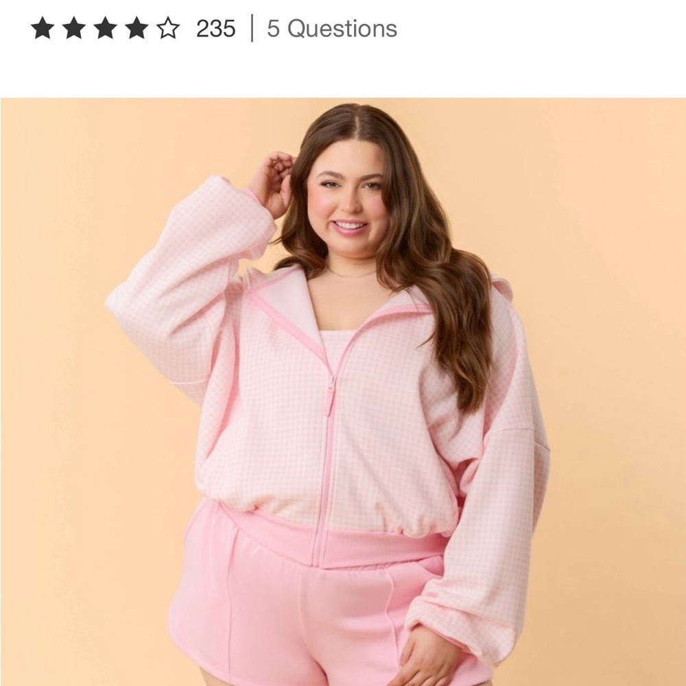 Women's Pink Hoodie